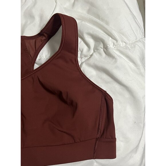 Athleta Hustle Sports Bra 38 B/C Rust Red - Picture 3 of 11